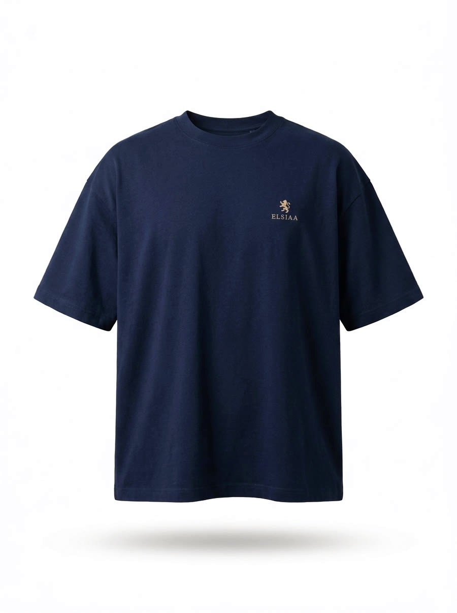 Old Money Tee — Navy
